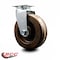 Service Caster 6 Inch High Temp Phenolic Wheel Swivel Caster with Roller Bearing SCC-20S620-PHRHT - alternate 4
